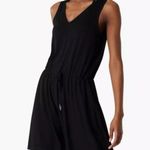 Sweaty Betty London Take It Easy Dress Black Drawstring Drop Waist Size XS Photo 6