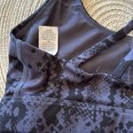Joy Lab Strappy Sports Bra XS Dark Gray Black Stretch Photo 3