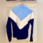 FILA NWOT  tricolor Light Blue Pullover Medium Photo 2