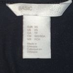 H&M Metallic Glitter Graphic Just Drunk Sparkly Funny Tank Top Gold Black XS Photo 4