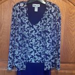 Ronni Nicole  Elegant Purple 2PC.evening gown with jacket in purple silver size 8 Photo 9