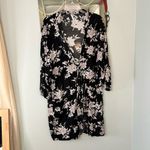 Spiritual Gangster Maya Kimono Beach Swim Coverup Floral Tie Closure V-Neck Photo 3