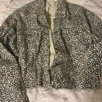 Pink Lily Cheetah Jean Jacket Photo 0