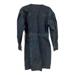 Anthropologie Etica Mira Denim Balloon Sleeve Wrap Mini Dress S NWT Blue Photo 4