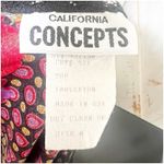 Collective Concepts Vintage Patchwork Blazer Jacket Sheer Sleeve Sz Medium 80’s Photo 7