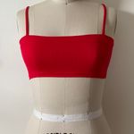 Emma & Sam Red Tiny Spaghetti Strap Top Photo 0