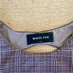 White Fox Boutique  - Plaid Sleeveless Mini Dress in Brown Photo 1