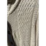 Glamsia Vintage  Women's Cardigan White Cream Knitted Button Sweater Sz XL Photo 11