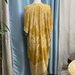 Chic Yellow and Cream Paisley Swim Coverup Size undefined Photo 3