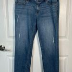 Level 99 Sz 31 Jeans Distressed Ankle Cropped Length Blue Photo 9