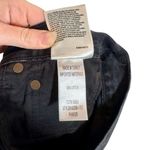 AGOLDE Parker Ultra High Rise Denim Cut Off Shorts in Oxford Black Anthropologie Photo 6