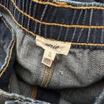 Aerie  Daydream Denim Elastic Waist Shorts XL Dark Blue Photo 2