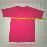 Hot Pink Acid Wash Barbie Dream Car Graphic Tee Photo 2