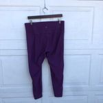 Old Navy  Women’s Leggings Purple Plum Active Go Dry Gym XL Photo 2