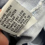 Bill Blass Vintage Blue Denim Pleated Romper Aqua Snow Size Large NWT Photo 13