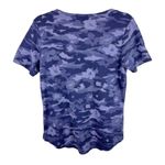 Athleta  Purple Camo Breezy Short Sleeve Modal T-Shirt Small Photo 2