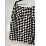For Love & Lemons Bonnie Mini Skirt Black White Houndstooth Size 1X NWT Photo 6