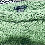 Kenneth Cole Ladies Emeral Green Reaction Poncho W Fringe Size Small To Medium Photo 2