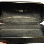 Coach  black sunglass case Photo 3