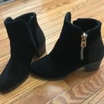 Cougar Anton Suede Block Heel Waterproof Boot Black Size 7 Photo 1