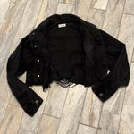 NEW Mono B Juniors Large Black Denim Cropped Jacket Size undefined Photo 10