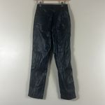 Hollister Black Ultra High-Rise Faux Leather Pants Photo 3