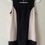 C. Luce  Color Block Sleeveless Cocktail Dress in Black and Beige. Size Sm… Photo 0