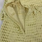 Tea & Cup  Yellow Romper Small Lace Trim Boho Summer Festival Photo 4