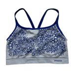 Patagonia sports workout bra activewear blue sz Large Photo 0