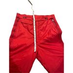 Obermeyer  Vintage Red Ladies Warm-Up retro ski pants size 12 Photo 4