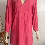 Ralph Lauren Lauren Slip On Dress Coverup Women Sz Small Pink Lightweight Beachy Photo 0