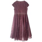 Mac Duggal  Brown Embellished Cap Sleeve A Line Dress size 18 NWT Photo 4