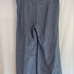 Bryn Walker Brynn Walker Chambray Blue Cotton Wide Leg Pants Trousers High Waisted Photo 3