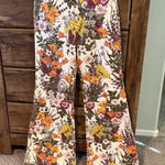 Wrangler NWT FREE PEOPLE X  Wonderer mid rise floral jeans Photo 0