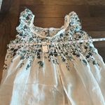 Anthropologie NWT By Linen Pjntuck Swing Tank Sz S Photo 9