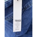 Chico's Wide Leg Ankle Jeans Redwood Indigo Sailor Button Denim US 8R Stretch NWT Photo 5