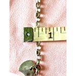 Vintage Sterling Silver 925 Heart Charm Bracelet 7" Round Link 14 Grams Y2K Photo 3