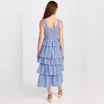 Rhode Nia Toulouse Gingham tiered ruffle dress size 14 Photo 3