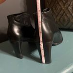 Antonio Melani Black Leather Ankle Boots Photo 5
