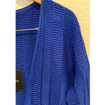St. John Collection   Architectural Ottoman Knit Jacket  in Vivid Blue (6) Photo 6