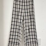 Princess Polly Black & White Plaid Womens Pull On Pants Womens 0 Dark Academia Photo 0