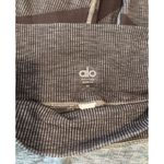 ALO Yoga Womens Gray Synthetic High Waisted Seamless Pull On Stretch Medium Blue Photo 2