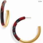 Madewell Half Acetate Hoop Earrings Photo 2