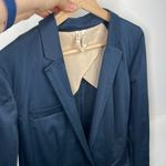 Free People  Women's Navy Blazer Y2K size 0 Photo 4