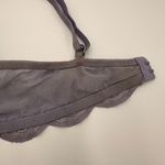 Victoria's Secret Victoria’s Secret Dream Angels Lined Demi Purple Silver Lace Bra Size 34C Photo 5
