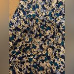 Diane Von Furstenberg Dvf cotton flower blue white wrap dress $355 summer formal party classic size 4 Photo 4