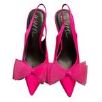 Wild Pair  Pink Slingback Bow Shoe/Pumps(Size 8.5M) Photo 1