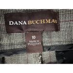 Dana Buchman  Womens Size 10‎ Dress Pants Plaid Brown High Rise Str Leg Career Photo 9