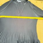 Current Air  Elegant Black Pleated Women's Top Photo 8