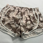 Calvin Klein Athletic Shorts Brown and Cream Photo 0